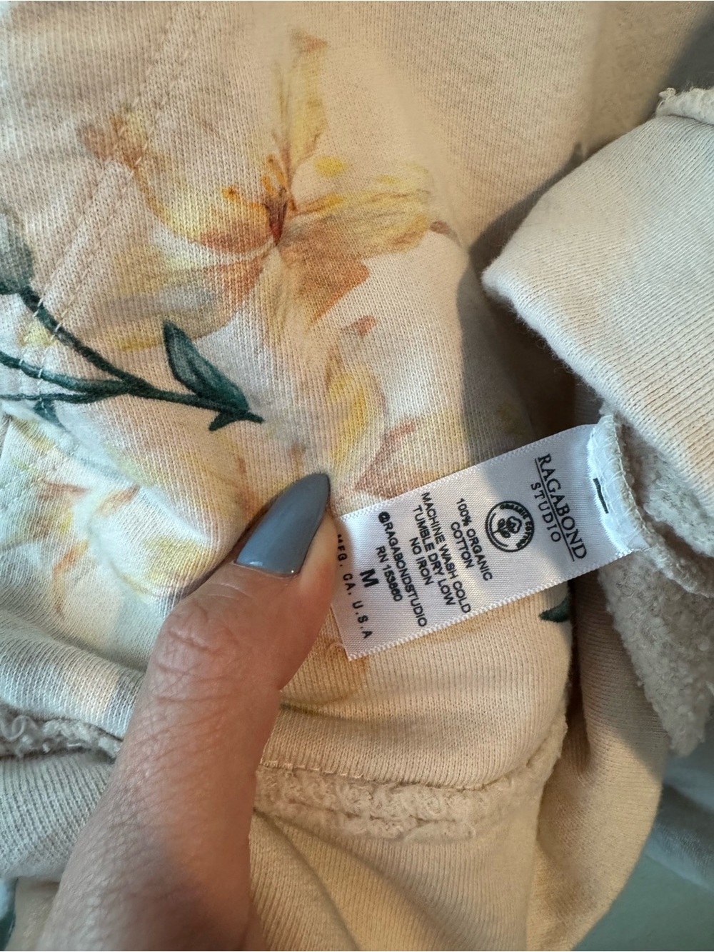 NWT Free People We The Free X Juliet Johnstone Hoodie Size-Medium - Picture 9 of 16